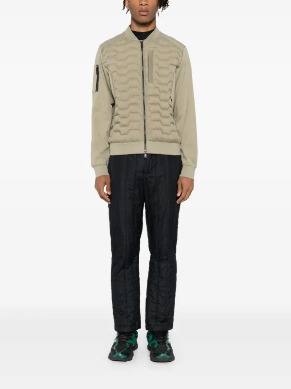 Moose Knuckles Granite ボンバージャケット | グリーン Moose Knuckles Granite ボンバージャケット | グリーン