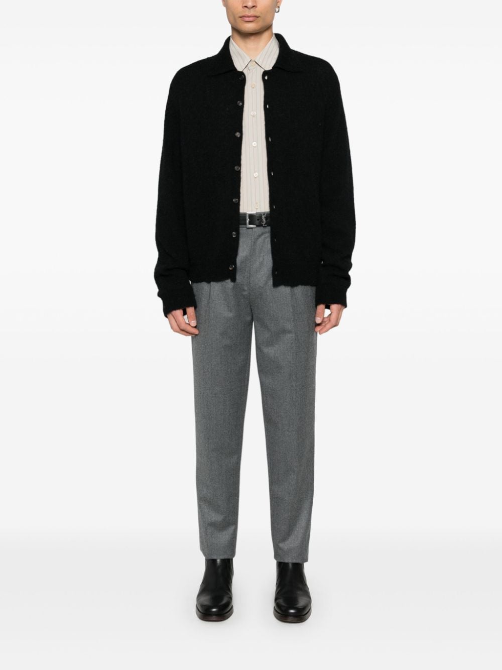 Zegna tapered trousers - Grijs