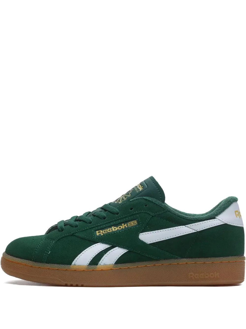 suede low-top sneakers