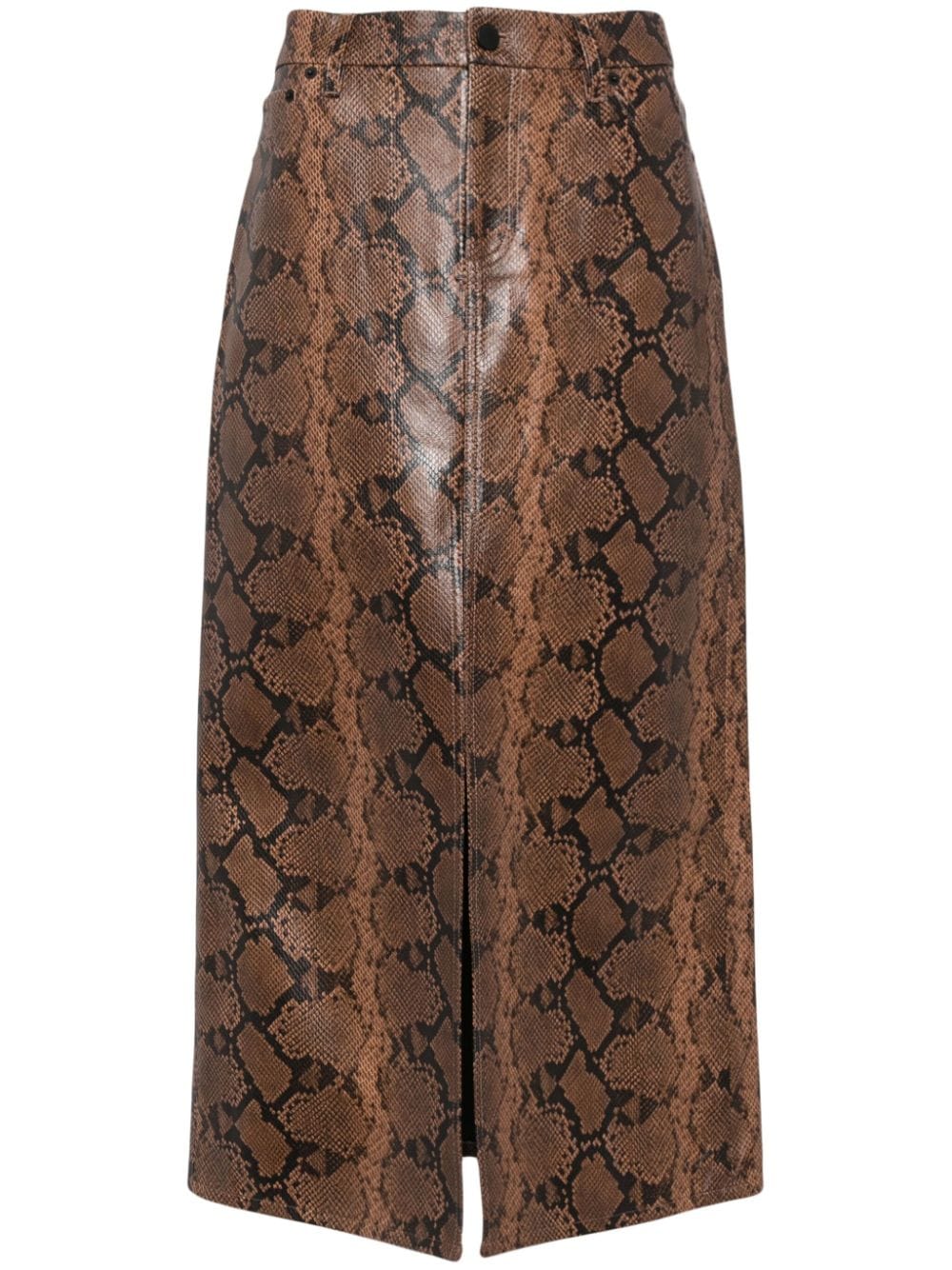 Alice + olivia Rye midi-rok Bruin