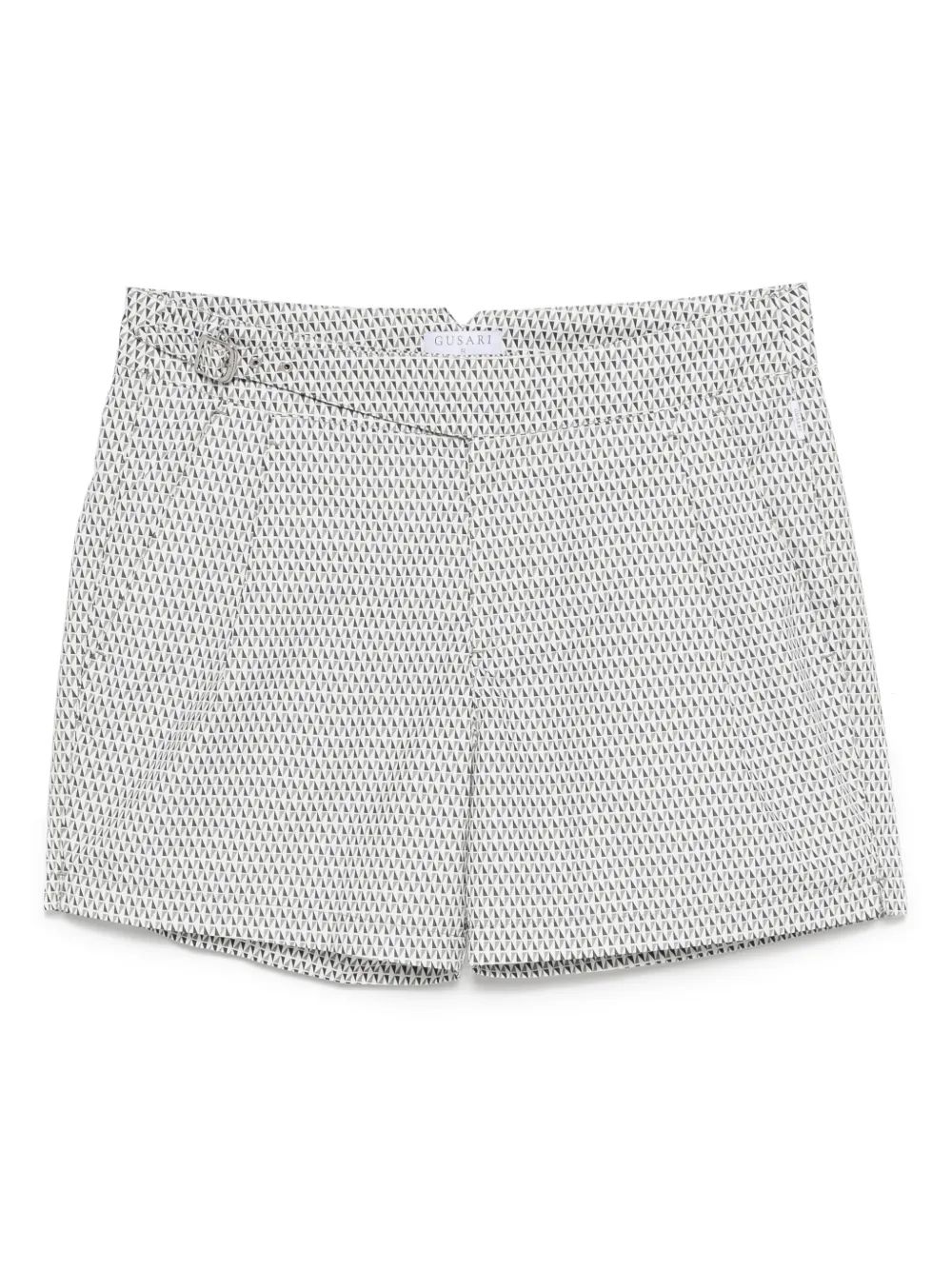 GUSARI London print swim shorts | Grey | Image 1