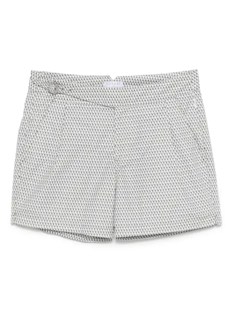 GUSARI London print swim shorts