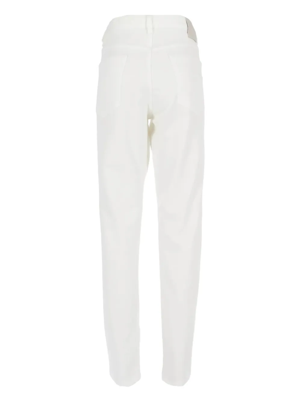 Zegna button-fastening trousers - Wit