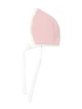 La Stupenderia lace-trim hat - Pink