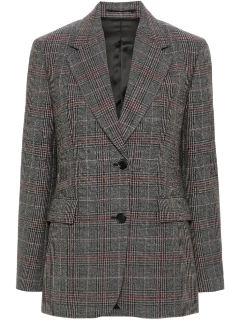 Prada plaid-check blazer
