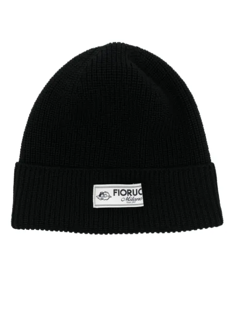 Fiorucci logo beanie