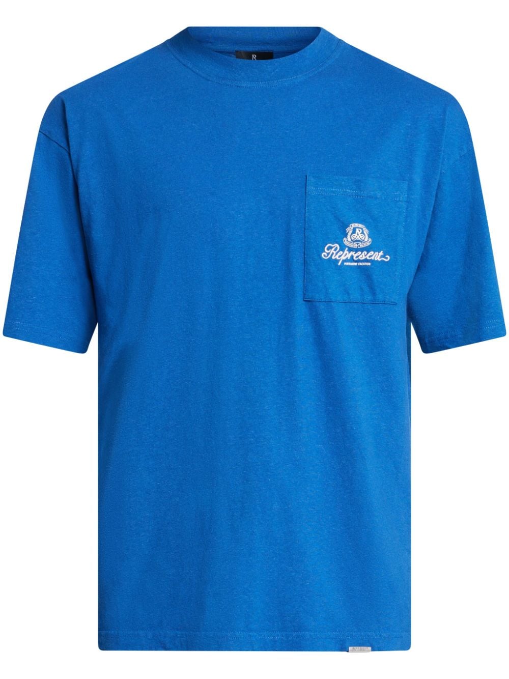 Shop Represent Permanent Vacation T-shirt In Blue