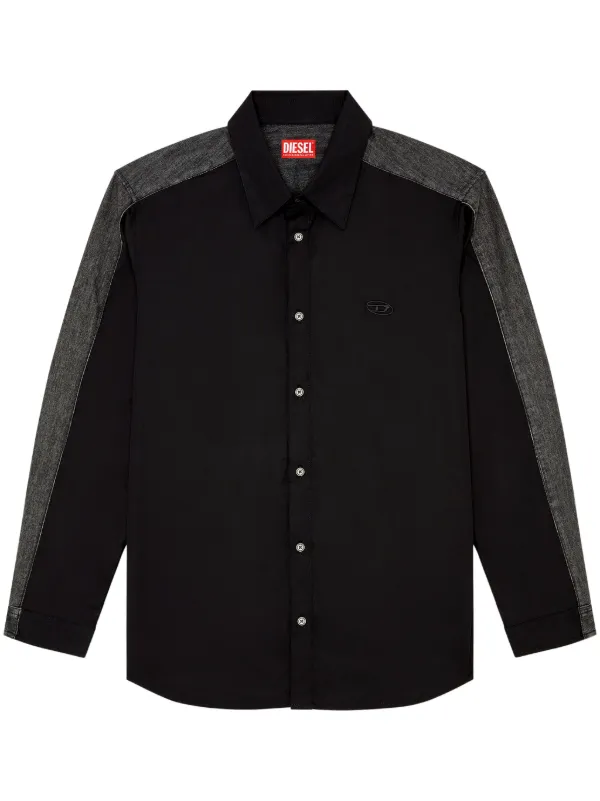 Diesel S-Simply-DNM シャツ | ブラック | FARFETCH JP