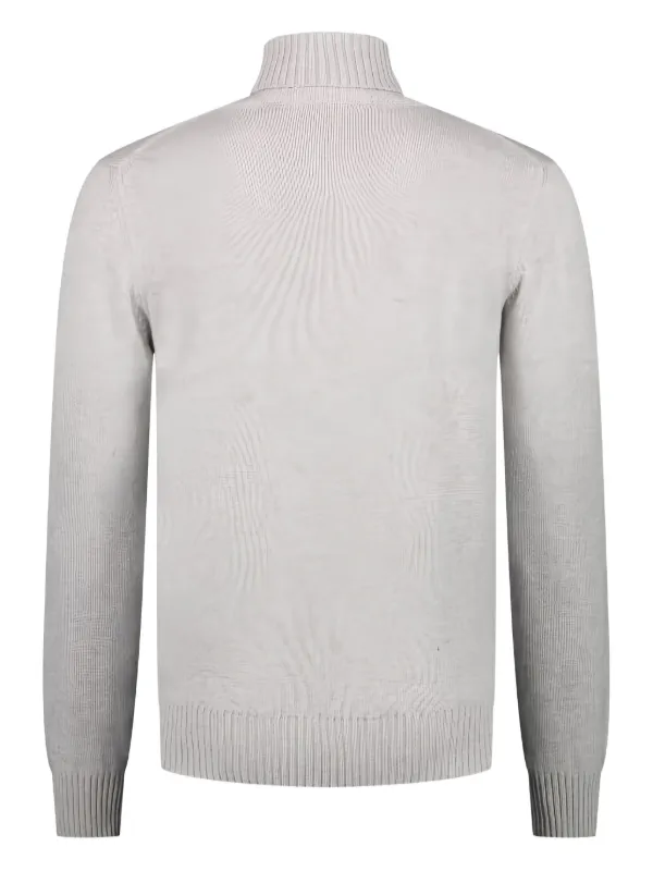 Doriani Cashmere Pullover Mit Rollkragen Grau FARFETCH DE