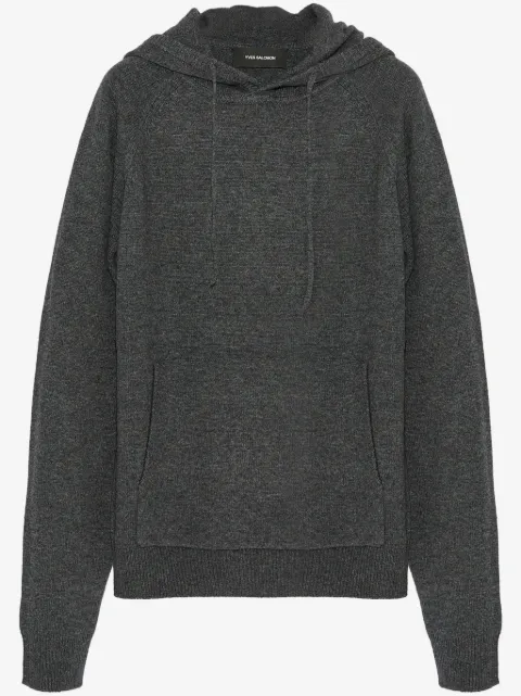 Yves Salomon hoodie en maille
