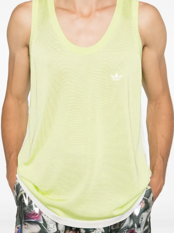Adidas x Wales Bonner Knit Top | Green | FARFETCH JO