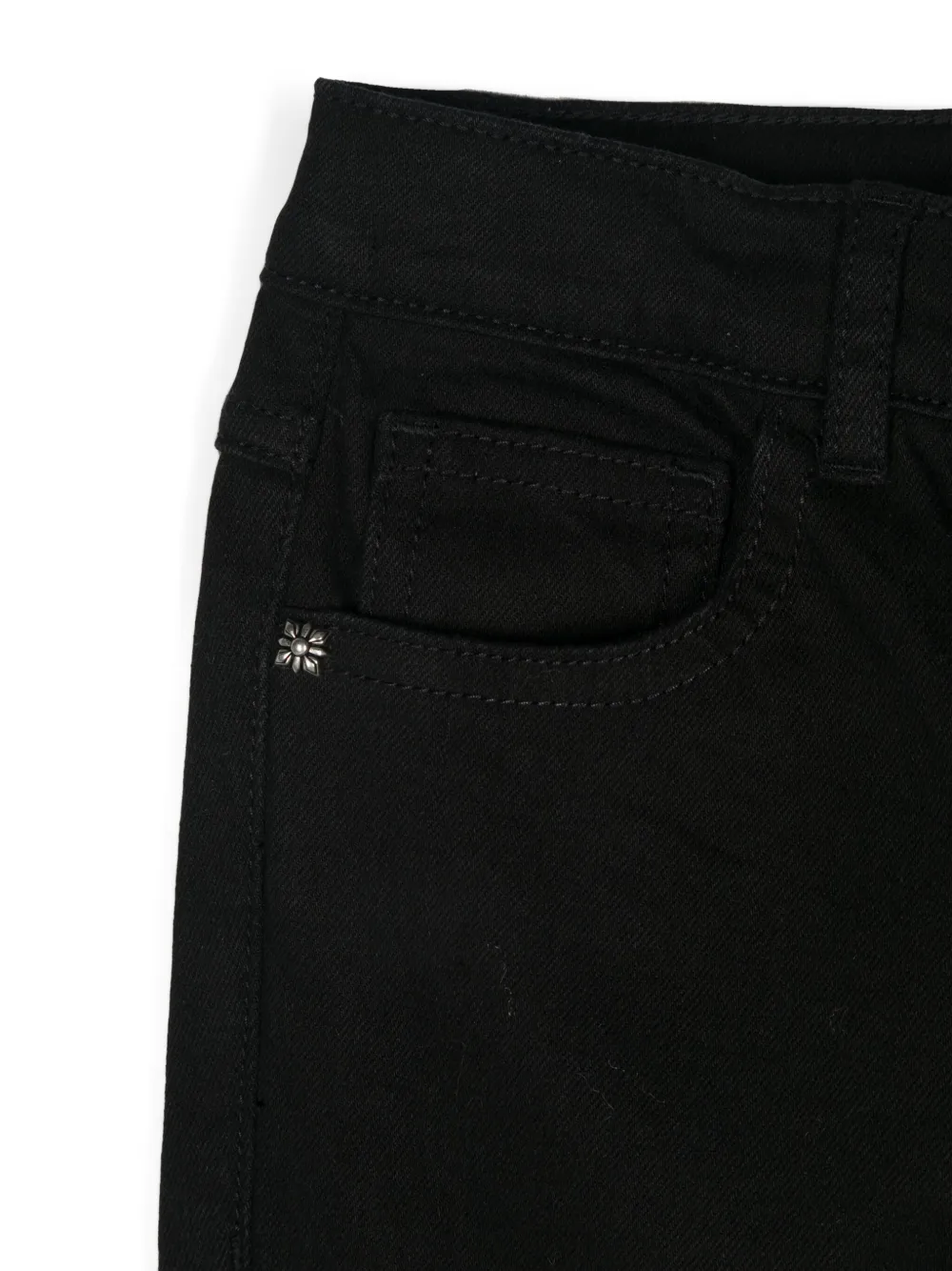 John Richmond Junior Jeans met logoprint Zwart