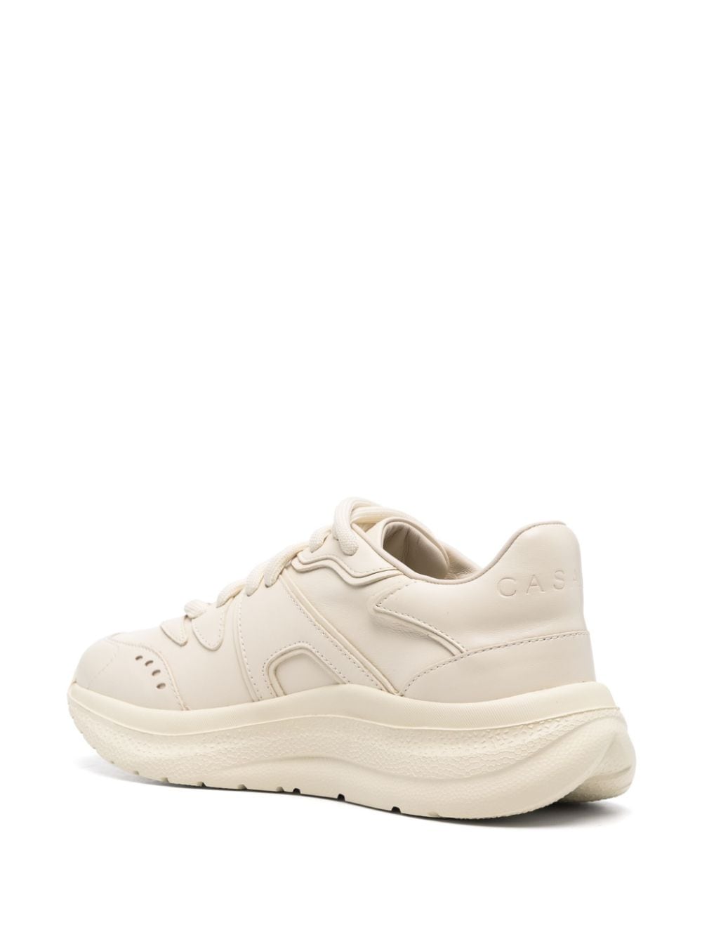 Shop Casadei Mia Mantis Sneakers In Neutrals