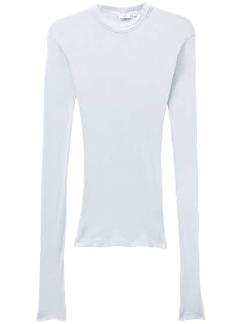 BITE Studios semi-sheer long-sleeve jersey