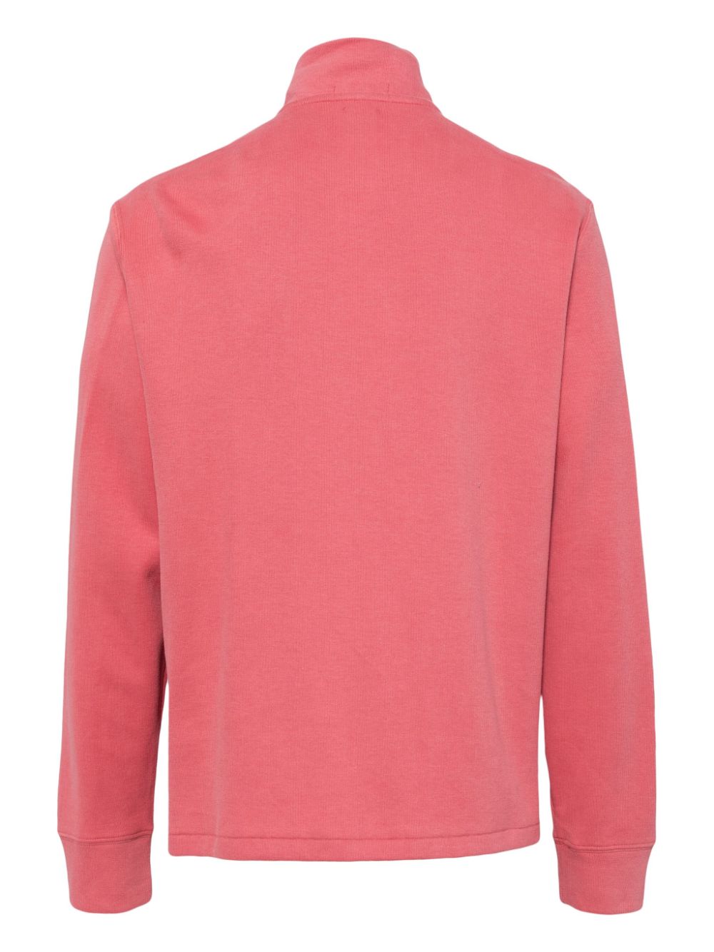 Polo Ralph Lauren Polo-Pony-motif half-zip sweatshirt - Pink