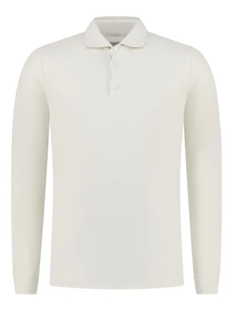 Doriani Cashmere playera tipo polo manga larga