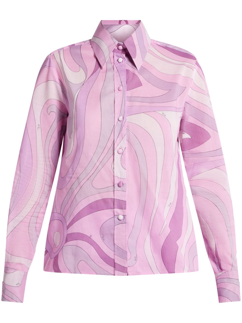 PUCCI Marmo-print shirt - Pink