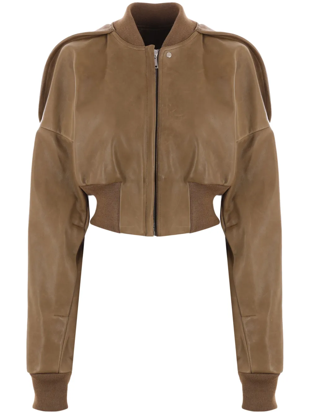 Rick Owens Cropped bomberjack Bruin