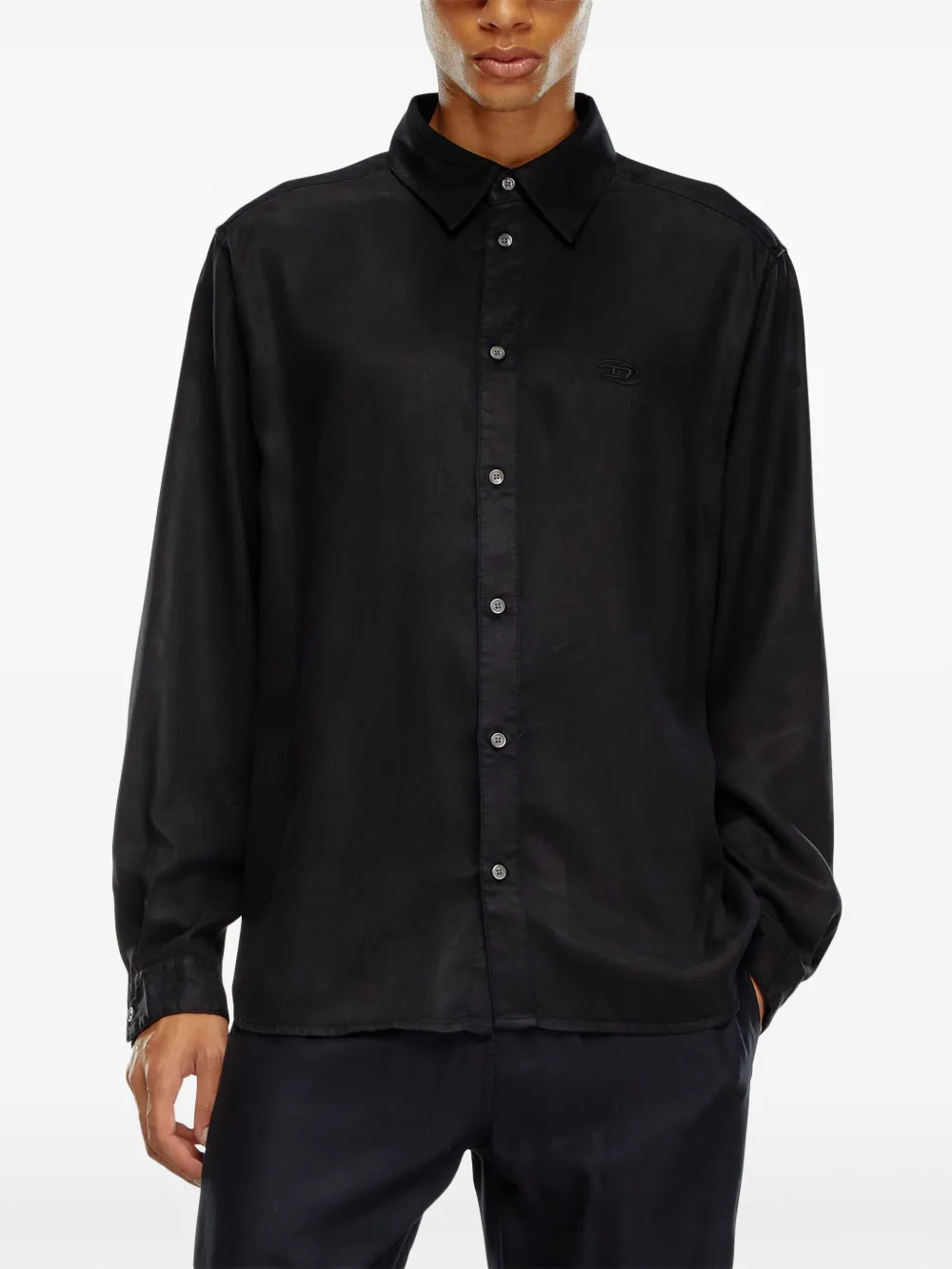 Diesel S-Simply-C overhemd Zwart