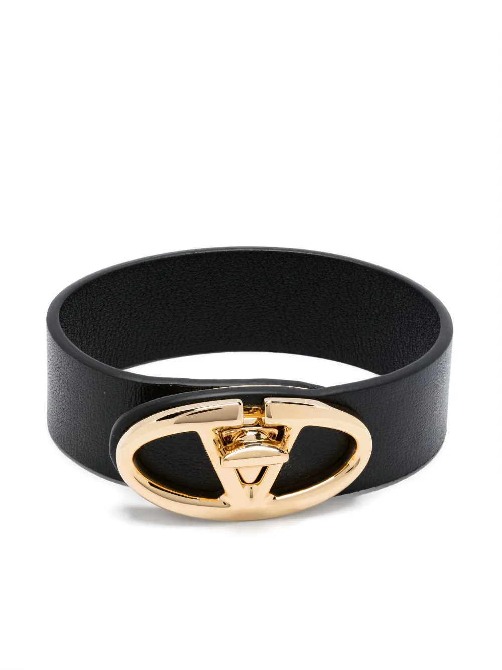Valentino Garavani VLogo-buckle bracelet - Gold