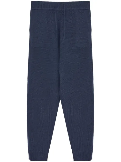 Pantalon de jogging en maille - Yves Salomon - Modalova