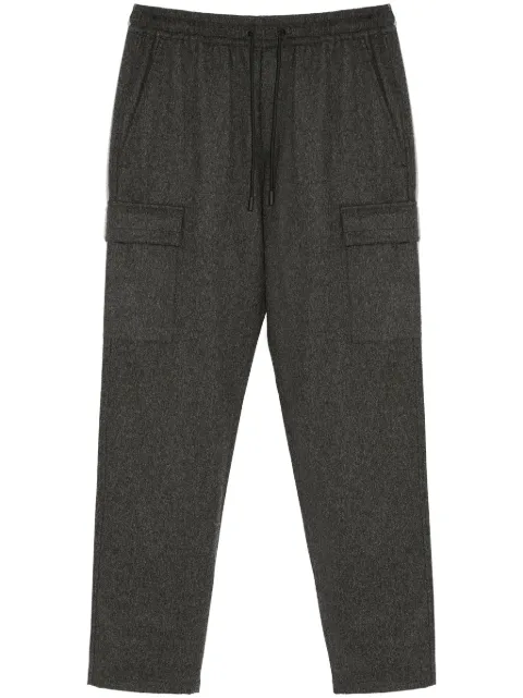 Yves Salomon knitted tapered trousers