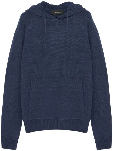 Yves Salomon knit hoodie