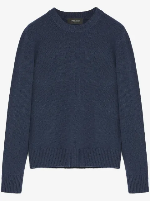 Yves Salomon crew neck knit jumper