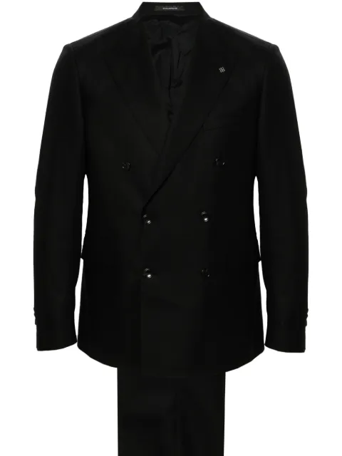 Tagliatore brooch-detail suit 