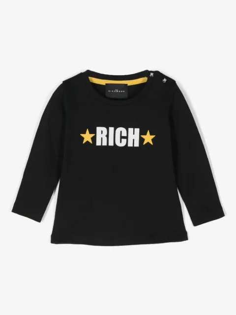 John Richmond Junior logo-print cotton T-shirt
