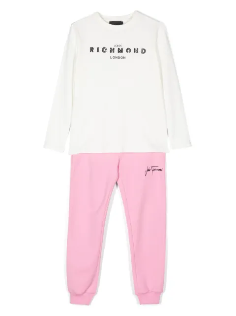 John Richmond Junior logo-print tracksuit