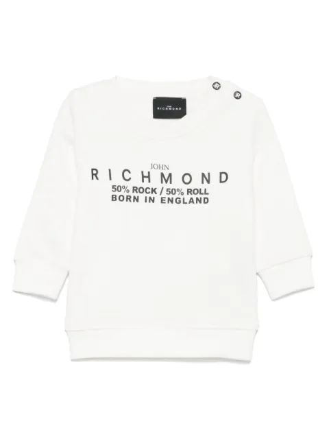 John Richmond Junior sweatshirt med logotryk