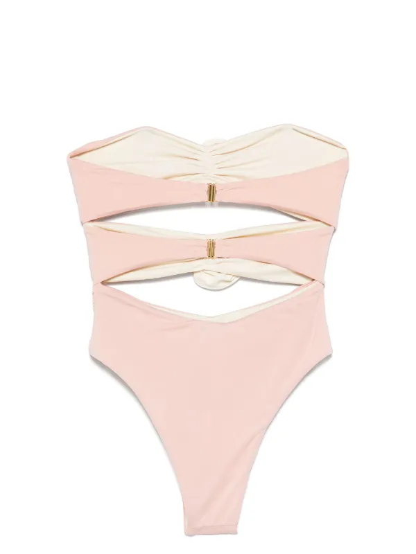 La Reveche Vesna Swimsuit | Pink | FARFETCH