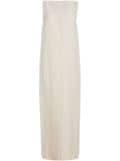 KHAITE Boat-neck dress - Neutrals