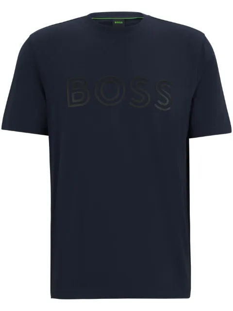 BOSS playera con logo en relieve
