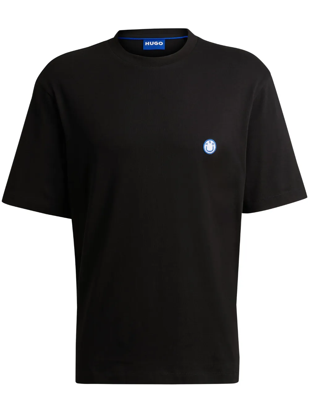 HUGO Camiseta com aplicação de logo | Preto | Image 1