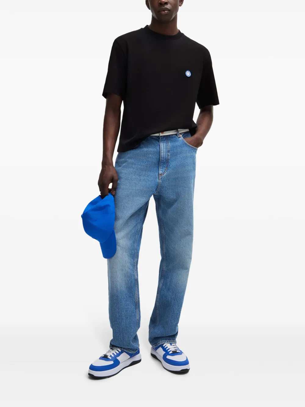 HUGO Camiseta com aplicação de logo | Camisetas | Image 2