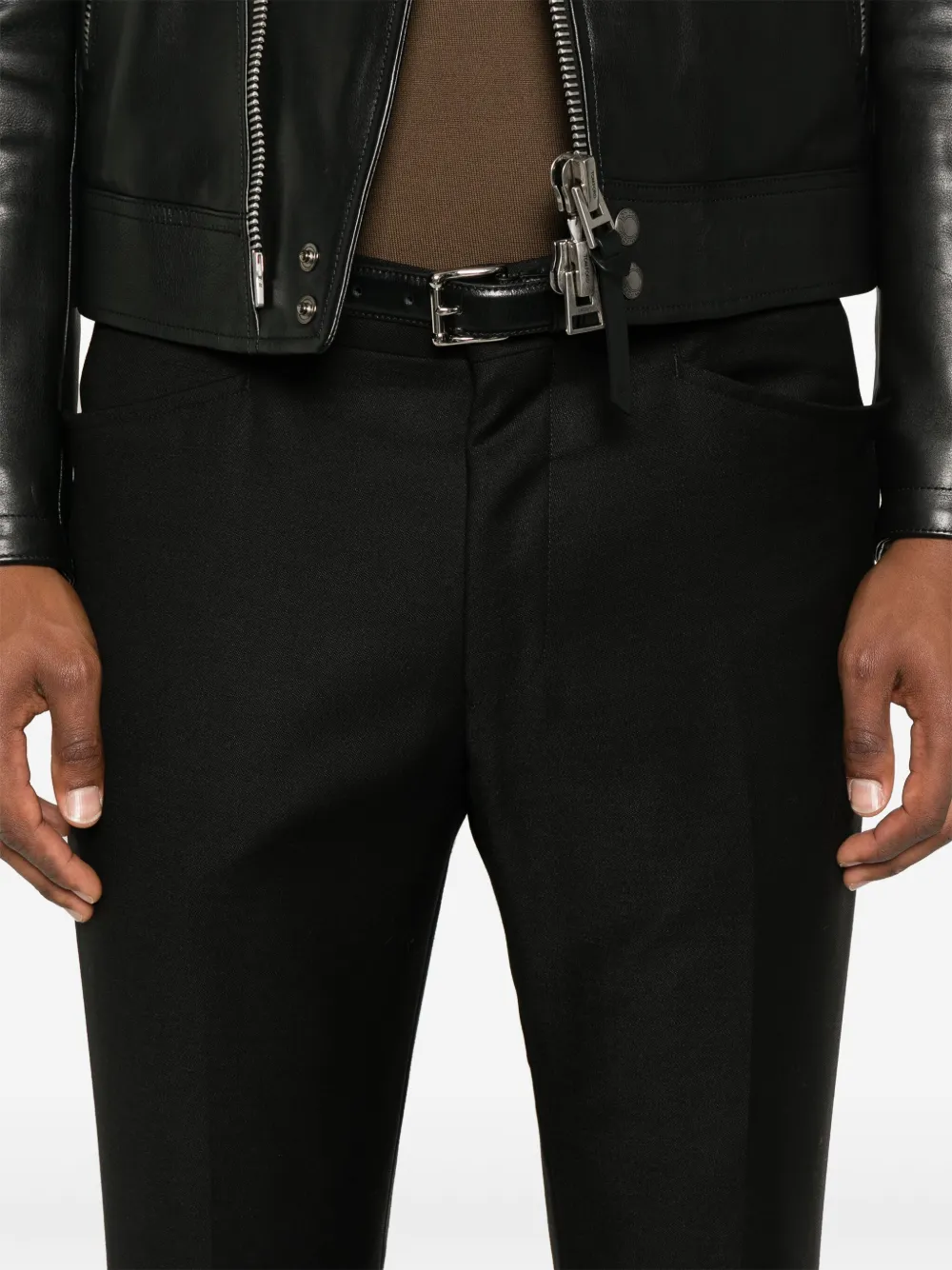 Affordable TOM FORD tapered-leg tailored trousers Men