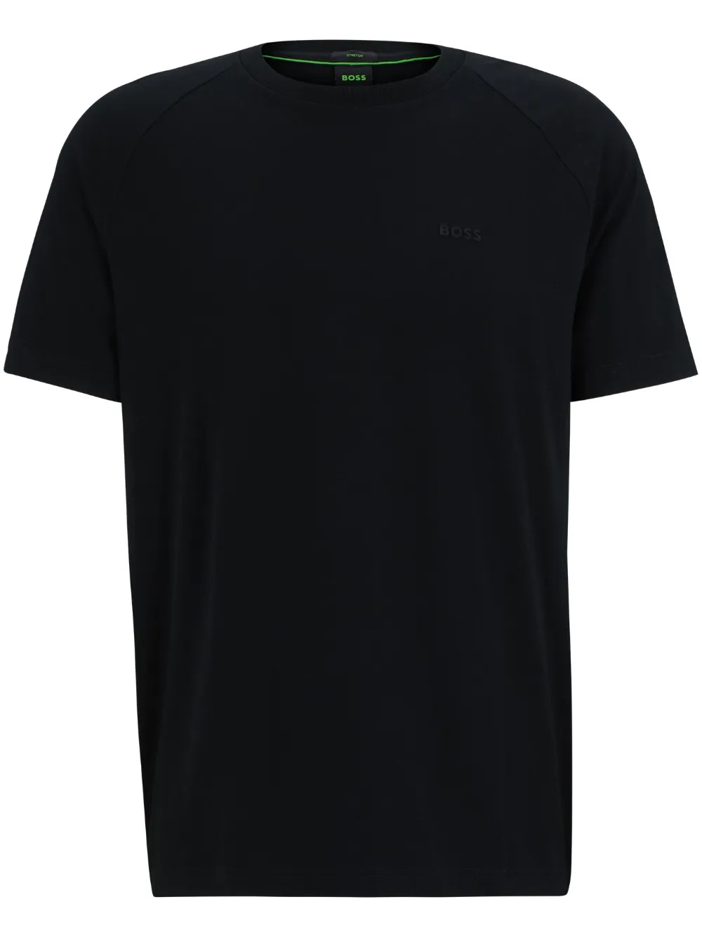 BOSS Camiseta com logo gravado | Preto | Image 1