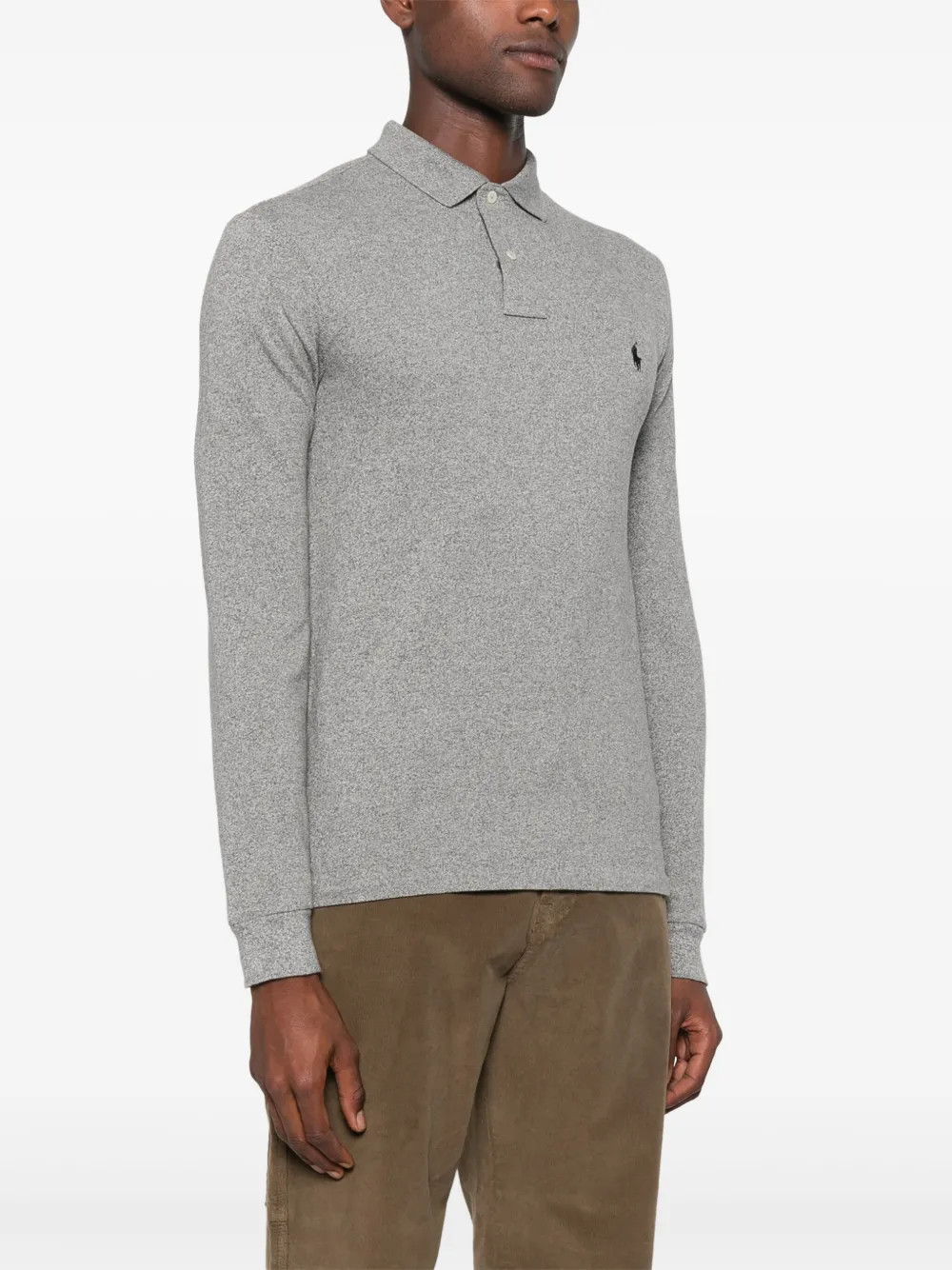 Polo Ralph Lauren Poloshirt met Polo Pony-patroon Grijs