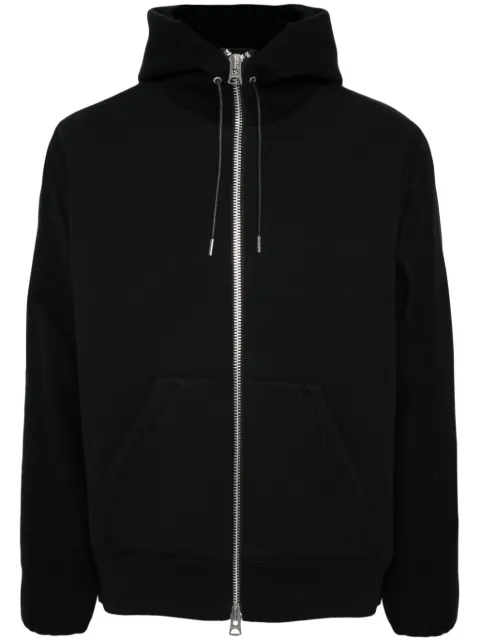 sacai panelled hoodie