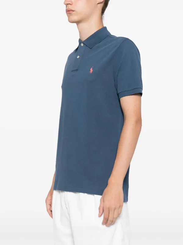 Polo Ralph Lauren Cotton S/S Polo Shirt 青 XXL ポロラルフ