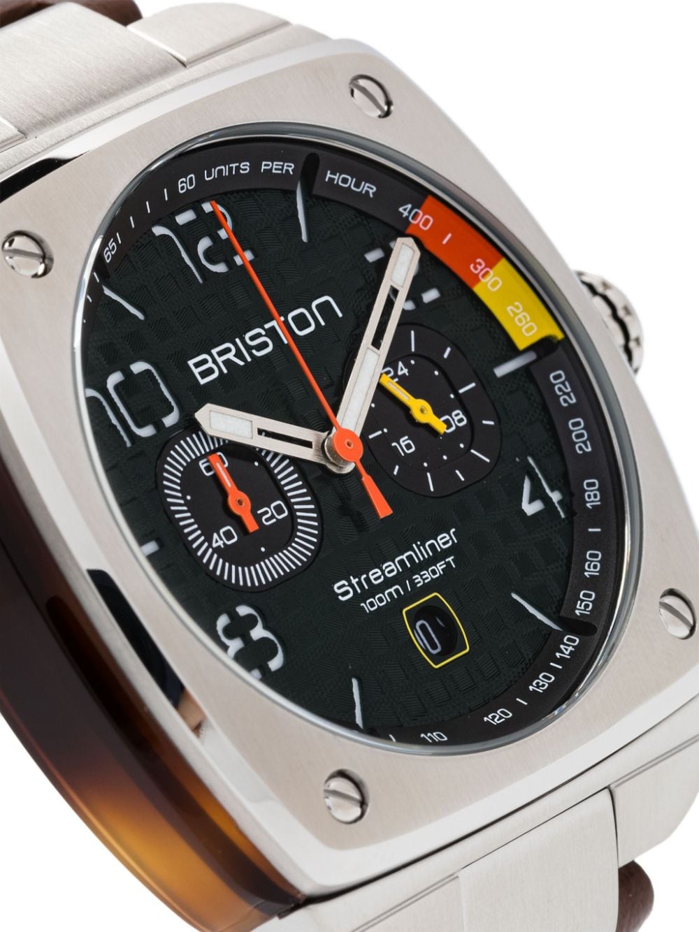 Briston Watches Streamliner Urban 42mm horloge - Groen