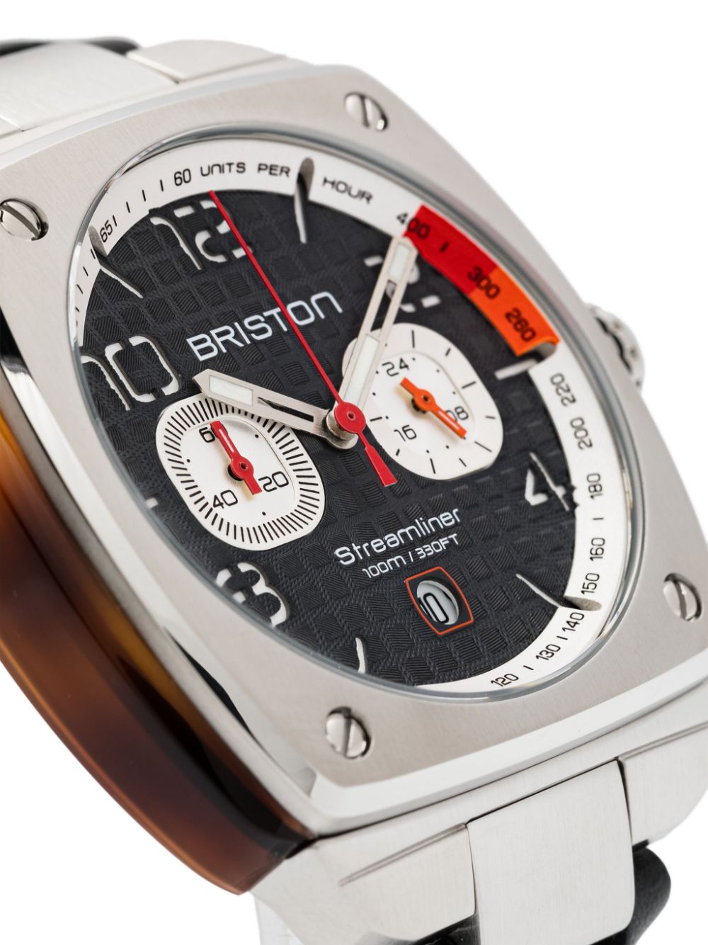 Briston Watches Streamliner Urban Chrono 42mm horloge - Grijs