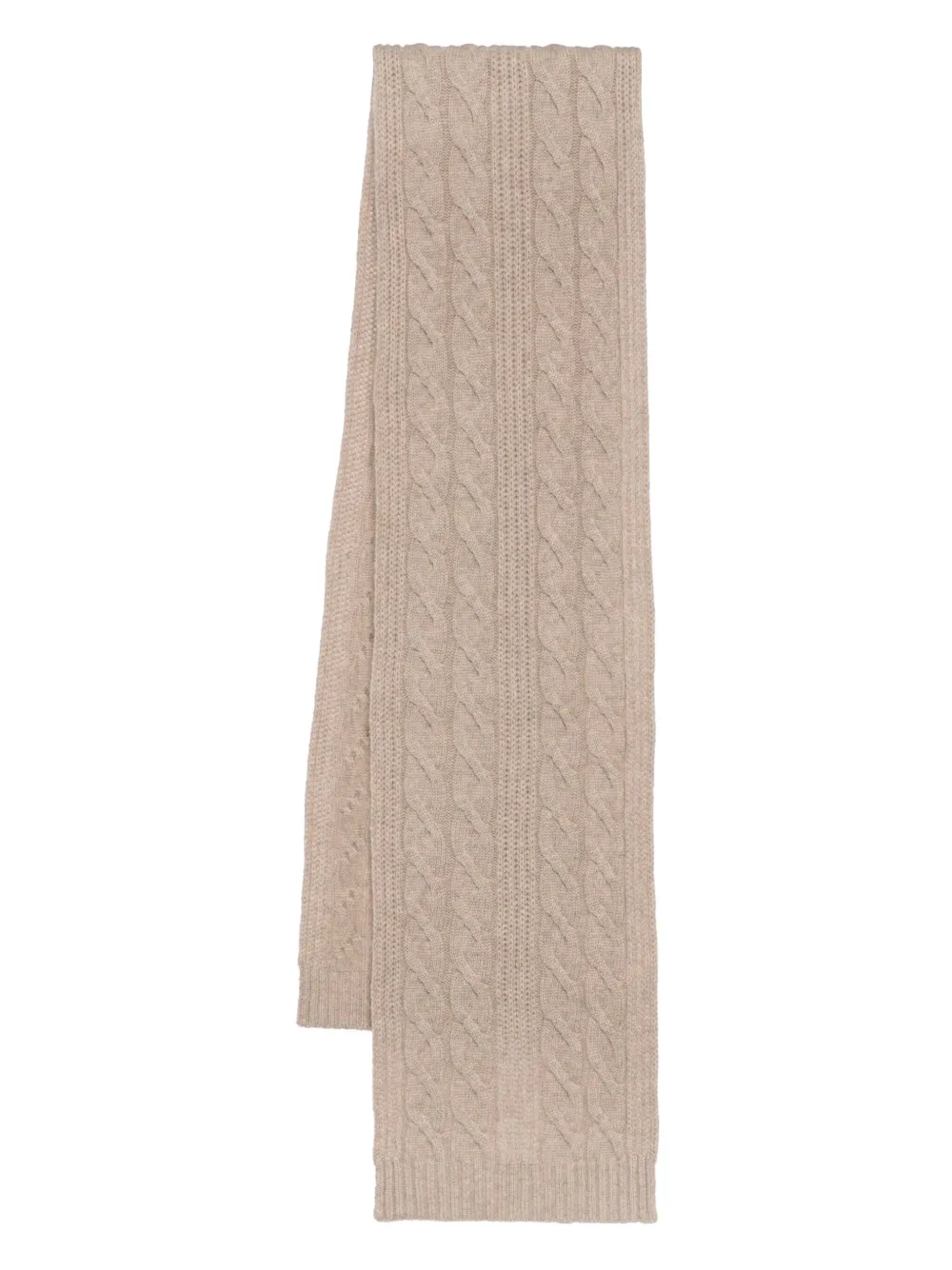 N.Peal Sciarpa a coste - Toni neutri