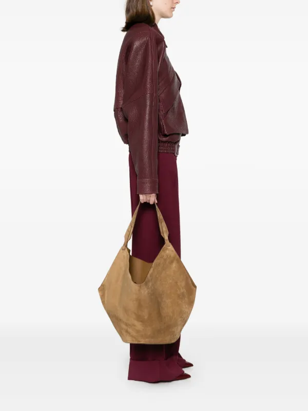 【関税込み】KHAITE Medium Lotus Tote' shopping bag KHAITE Medium Lotus Tote Bag | Brown | FARFETCH