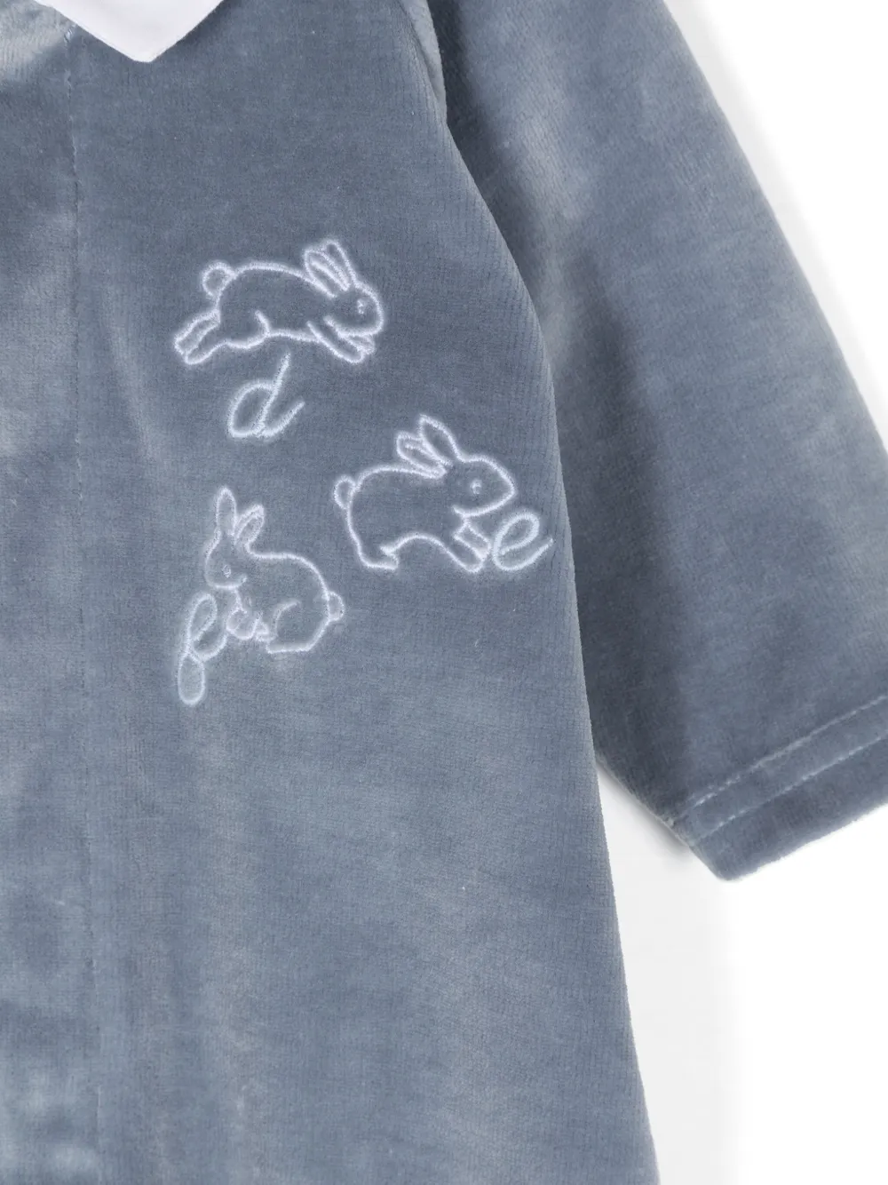 Tartine Et Chocolat Pyjama met konijn-illustratie Blauw