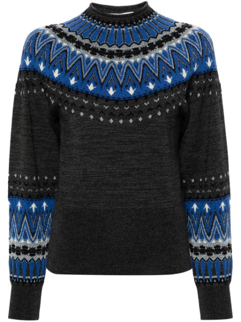 Rabanne fair-isle sweater Women