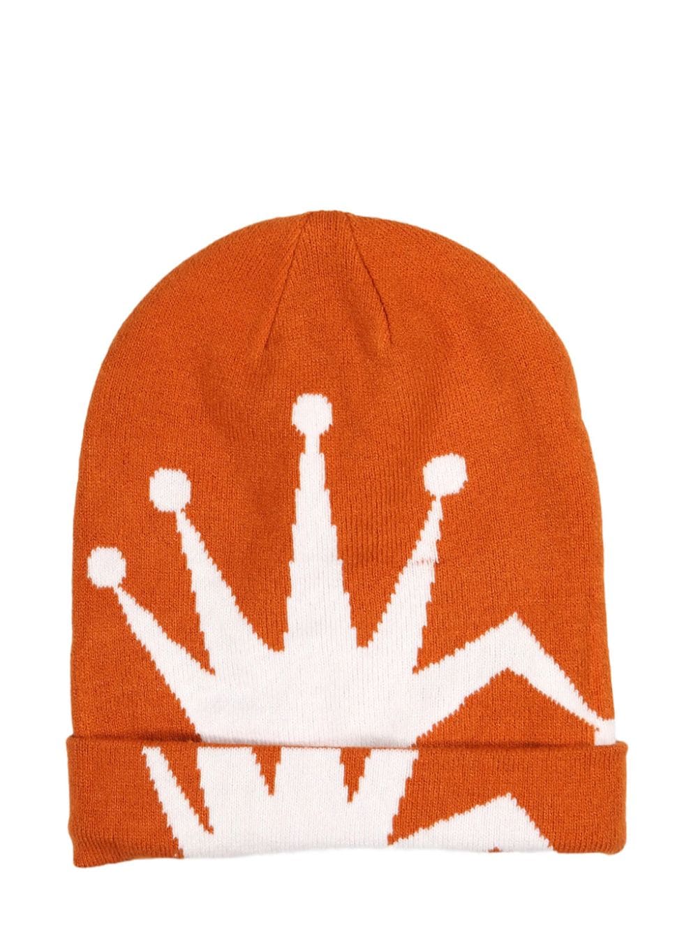 Stüssy logo-jacquard beanie - Orange