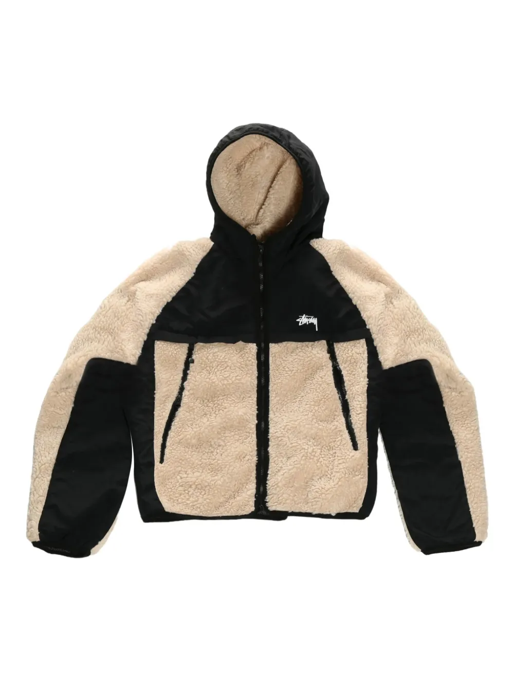 Stüssy Sherpa panelled jacket